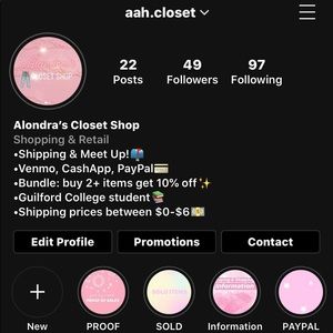 NEW SALES ON MY INSTAGRAM